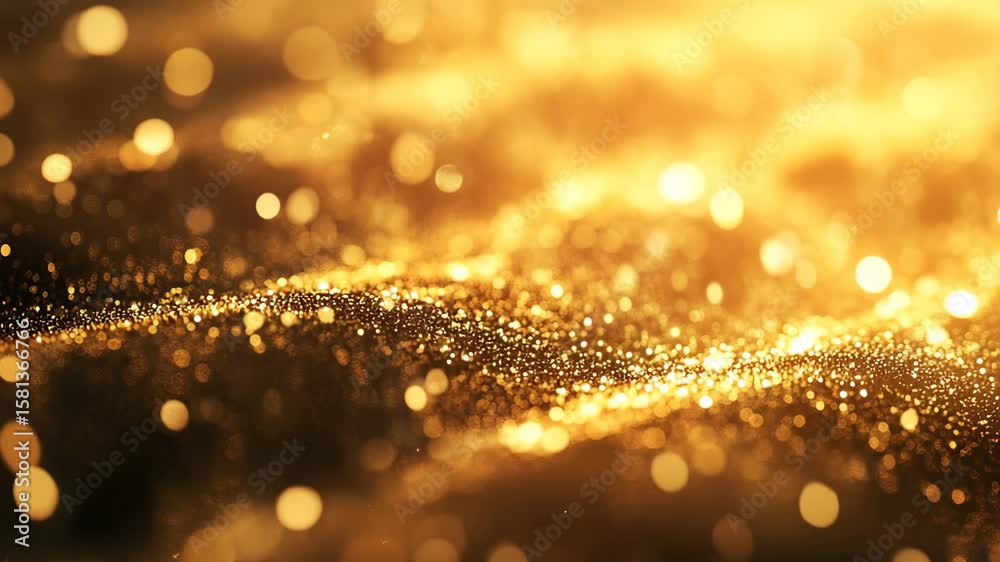 A glossy gold background with soft highlights luxury