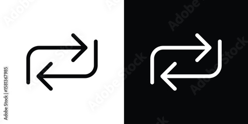 Exchange icon. vector graphics pack.
