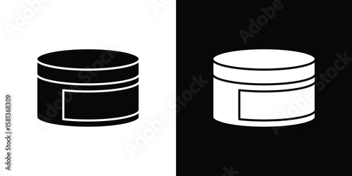 Cream icon. vector graphics pack.