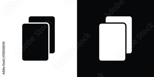 Copy icon. vector graphics pack.