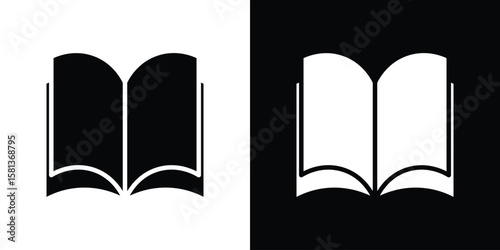 Book icon. vector graphics pack.