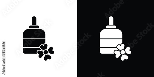 Bach flowers icon. vector graphics pack.