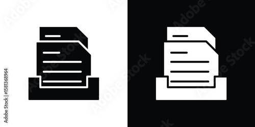 Archive icon. vector graphics pack.