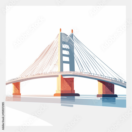 bridge over the river