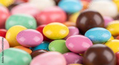 Colorful candy close up. 