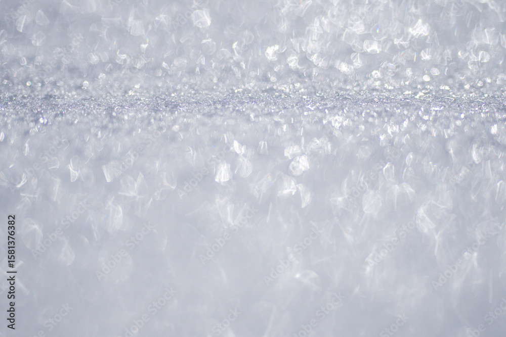 Obraz premium Snow covers wallpaper. Winter background. Snow fills the background. Snow layer. White snow background. Snowy layer for winter or Christmas or new Year design.