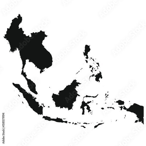 Southeast asia map