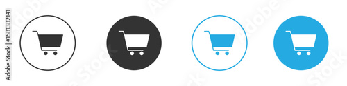 Shopping icon design Concept collection for UI UX