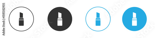 Lipstick icon design Concept collection for UI UX