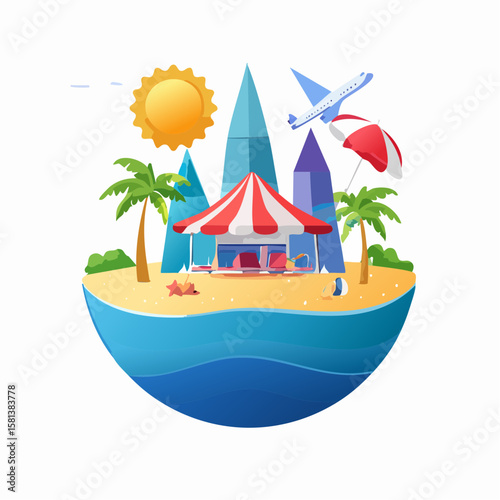 ship on the sea