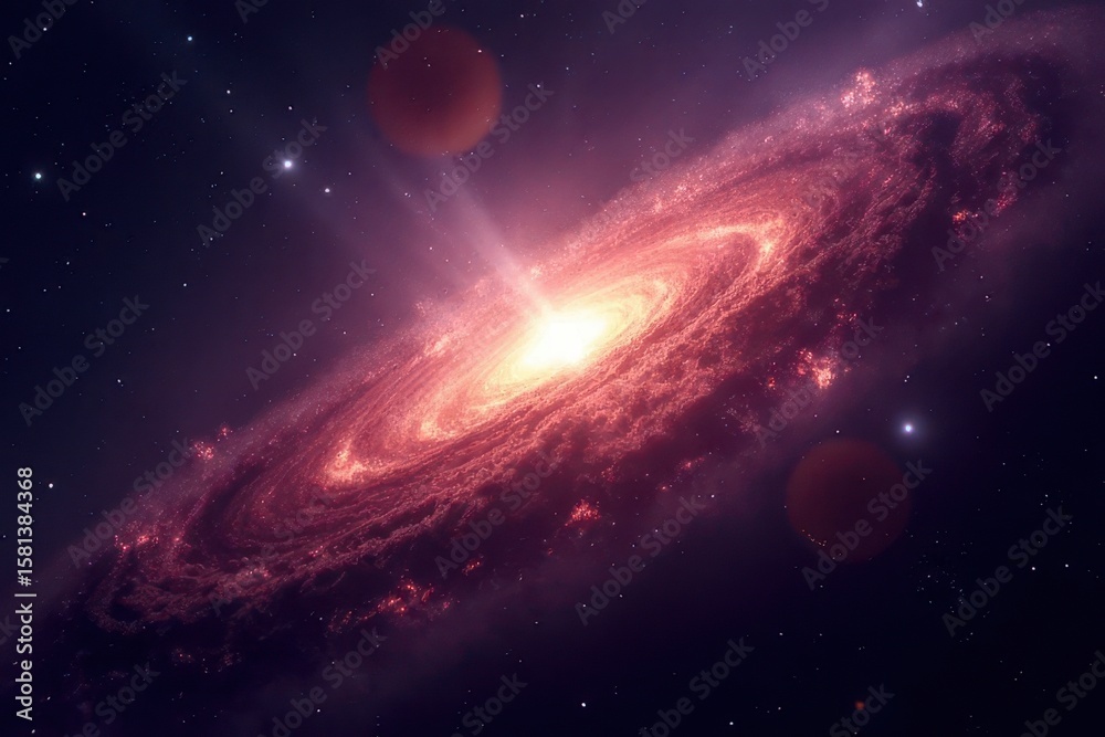 Fototapeta premium Galactic Explosion