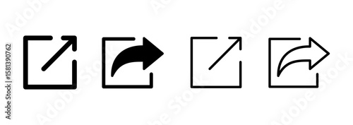 Free Download Share icon logo design. Sharing sign and symbol - GFXLoad