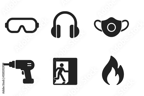 Meat product icon set of 4 vector pictograms including kebab, shashlik, ground beef, tartare, carpaccio, patty, pie, casserole, thin linear illustration for food and cuisine design