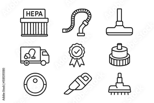 Pets line icon set of 7. Vector pictograms of cat, dog, rabbit, fish, bird, lizard, domestic animals. Thin linear illustration, transparent background, minimalistic pet icons for design.