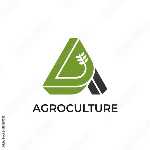 Agroculture Letter A Logo