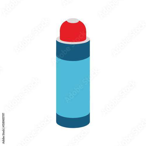 vector illustration of a deodorant stick