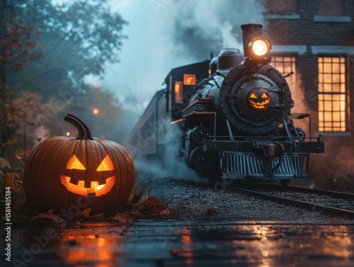 Spooky Halloween Train Ride