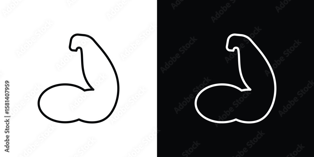Fototapeta premium Arm icon transparent vector isolated