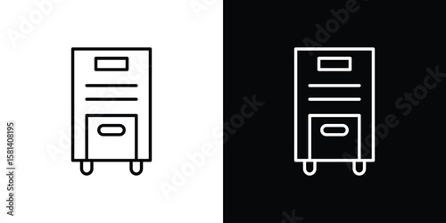 Air purifier icon transparent vector isolated