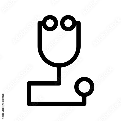 Stethoscope Icon Vector Symbol Design Illustration