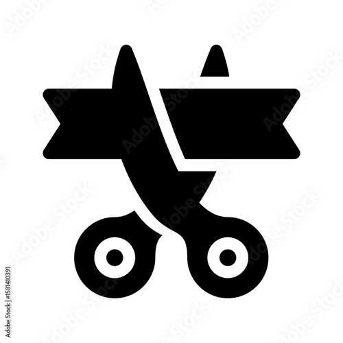 Inauguration Icon Vector Symbol Design Illustration