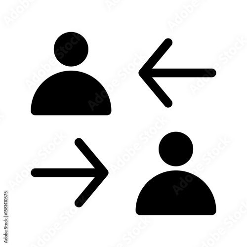 Communication Icon Vector Symbol Design Illustration