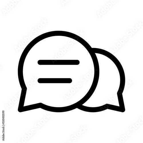 Communication Icon Vector Symbol Design Illustration