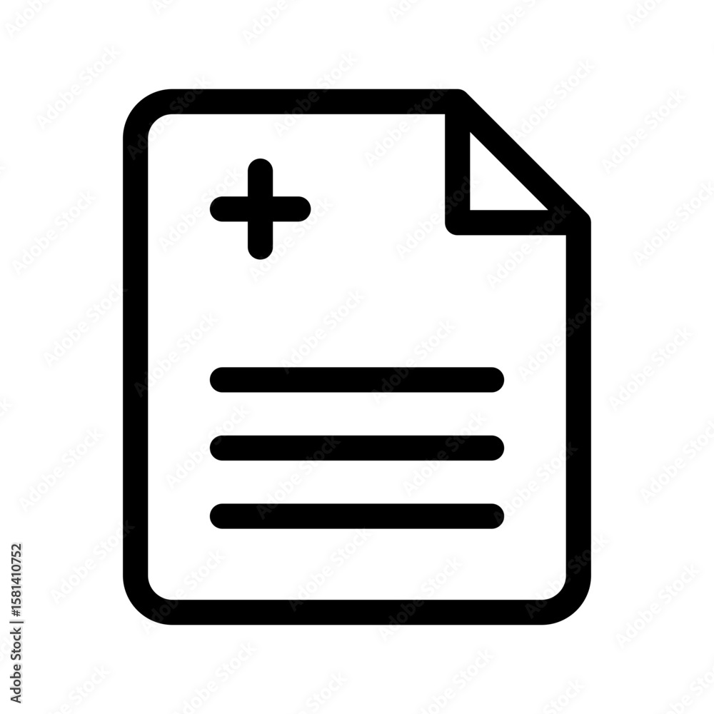 Fototapeta premium Treatment Icon Vector Symbol Design Illustration