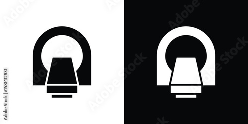 Tomography icon Vector clipArt Illustrations in flat style