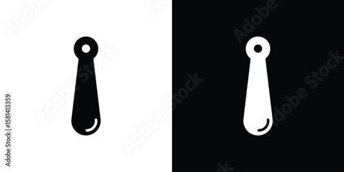 Shoehorn icon Vector clipArt Illustrations in flat style