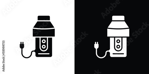 Garbage disposal icon Vector clipArt Illustrations in flat style