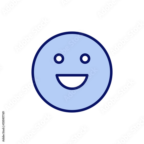 Smile icon vector. smile emoticon icon. feedback sign and symbol