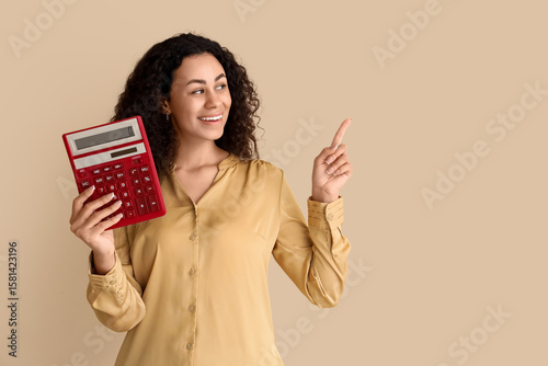 Happy African-American woma...