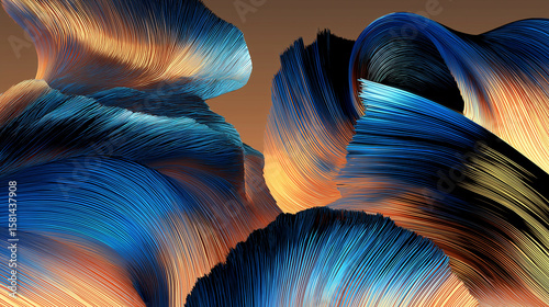 abstract fractal background