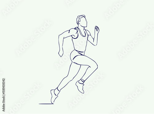 Dynamic Athlete Vector Illustration Professional Sportsman Silhouette Art
Modern Athletic Character Design
Athletes in Action Vector Set
 Sports Player Vector Collections 