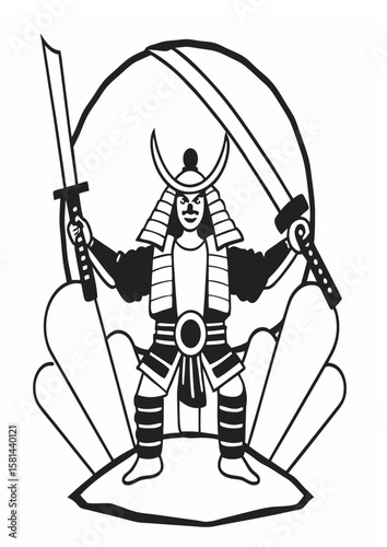 knight with sword