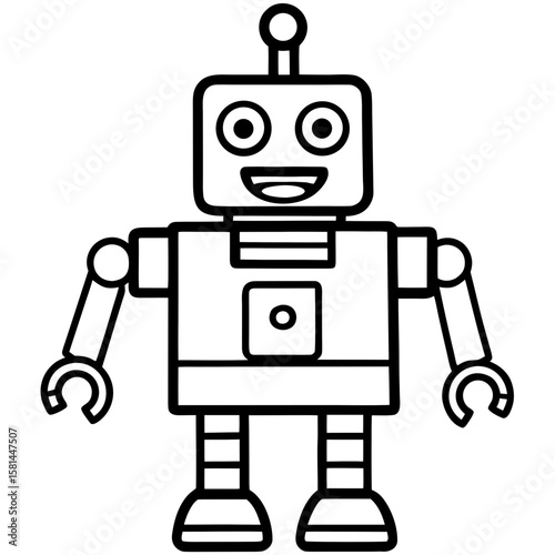 Chatbot Robot Icon Vector
