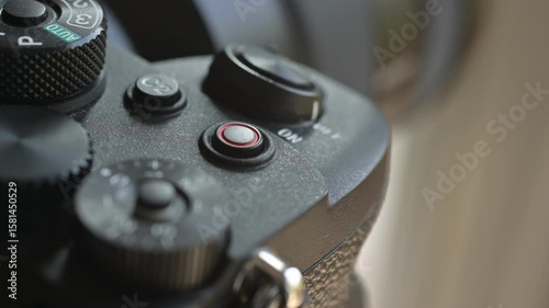 Wallpaper Mural Close up of photo video camera in action Torontodigital.ca