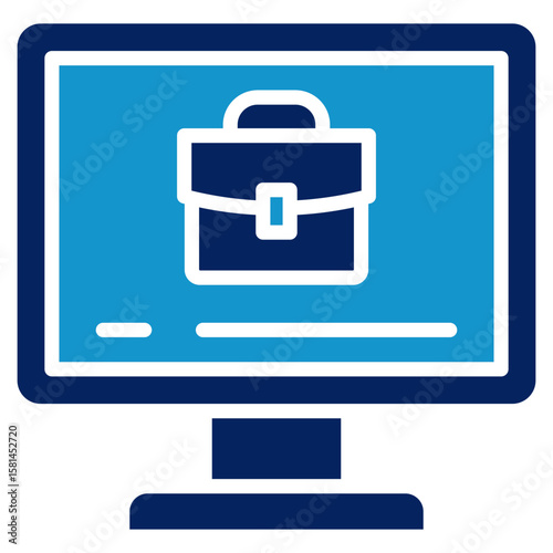 Job Platform Icon Element For Design