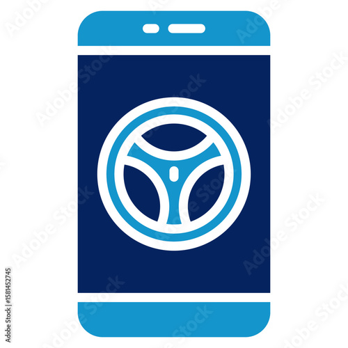App Driver Icon Element For Design