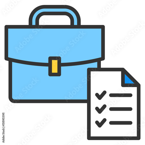 Project Work Icon Element For Design