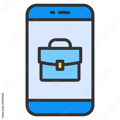 Work App Icon Element For Design