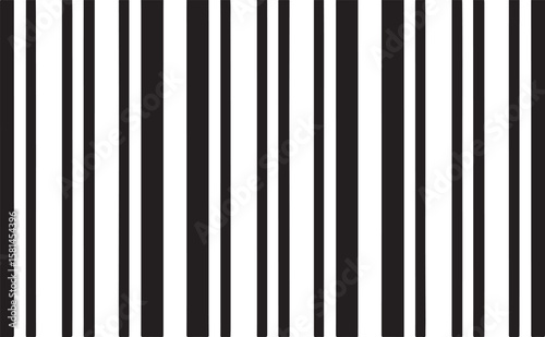 Black and white vertical striped background pattern for minimalist modern artistic designs