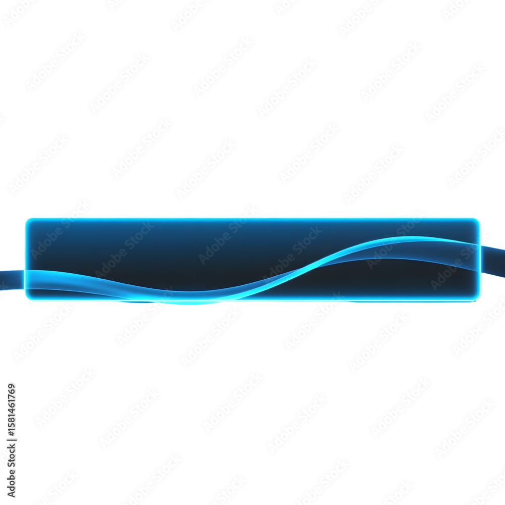 Fototapeta premium abstract template header blue