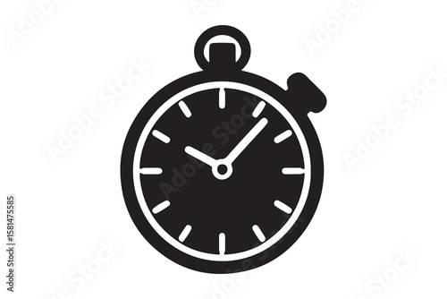 stopwatch race icon vector illustration
