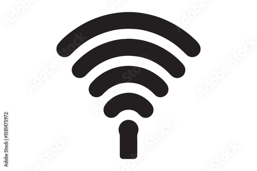 Wifi. Icon for design. Easily editable