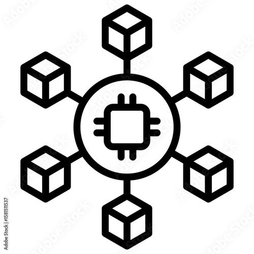 Blockchain Icon