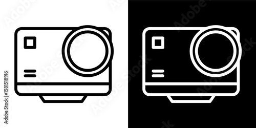 Action Camera Icon Sports Video Device Outdoor Adventure Tech