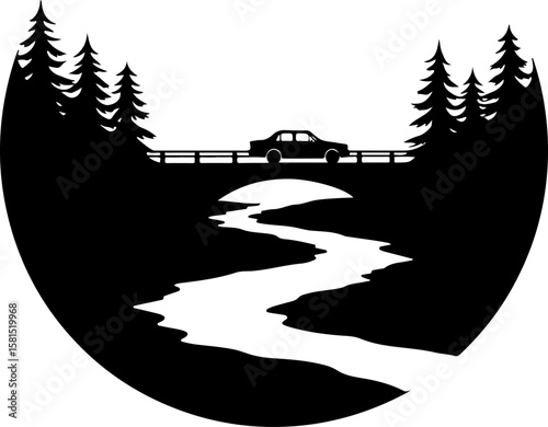 silhouette of a man riding a bike on mountain , bike, bicycle, silhouette, sport, vector, motorcycle, cycling, illustration, biker, motocross, extreme, race, cyclist, jump, mountain, sports, cycle, ri