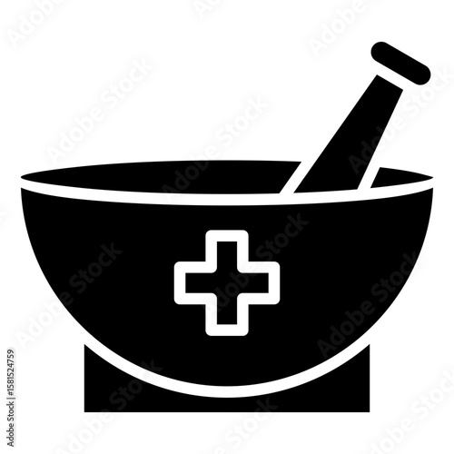 Pharmaceutical Glyph Icon